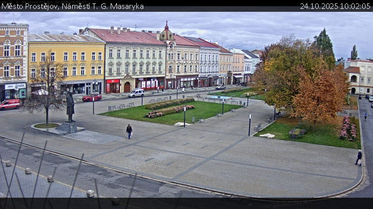 Město Prostějov - Náměstí T. G. Masaryka - 24.10.2025 v 10:02 Město Prostějov - Náměstí T. G. Masaryka - 24.10.2025 v 10:02