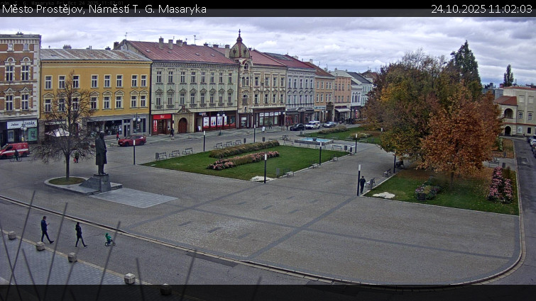 Město Prostějov - Náměstí T. G. Masaryka - 24.10.2025 v 11:02 Město Prostějov - Náměstí T. G. Masaryka - 24.10.2025 v 11:02