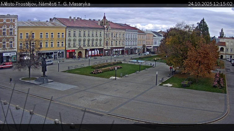 Město Prostějov - Náměstí T. G. Masaryka - 24.10.2025 v 12:15 Město Prostějov - Náměstí T. G. Masaryka - 24.10.2025 v 12:15