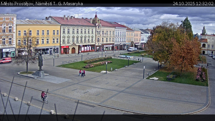 Město Prostějov - Náměstí T. G. Masaryka - 24.10.2025 v 12:32 Město Prostějov - Náměstí T. G. Masaryka - 24.10.2025 v 12:32