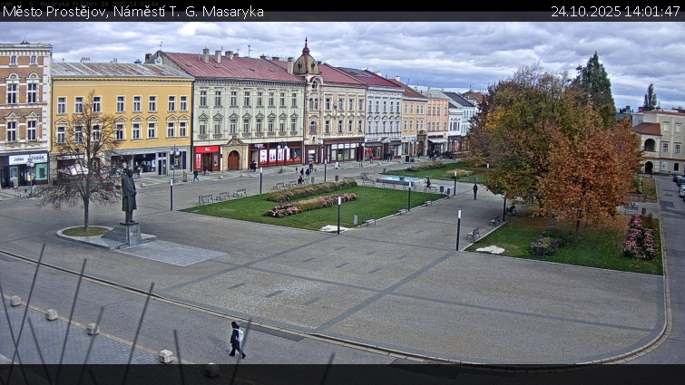 Město Prostějov - Náměstí T. G. Masaryka - 24.10.2025 v 14:01 Město Prostějov - Náměstí T. G. Masaryka - 24.10.2025 v 14:01