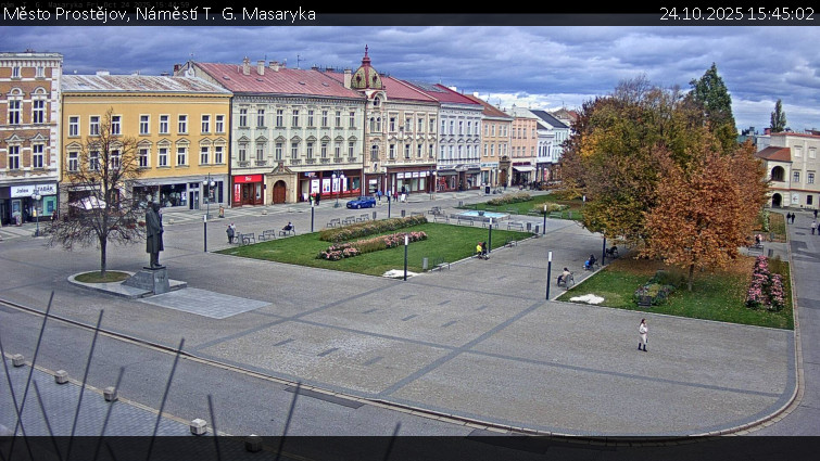 Město Prostějov - Náměstí T. G. Masaryka - 24.10.2025 v 15:45 Město Prostějov - Náměstí T. G. Masaryka - 24.10.2025 v 15:45