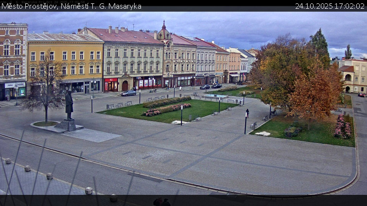 Město Prostějov - Náměstí T. G. Masaryka - 24.10.2025 v 17:02 Město Prostějov - Náměstí T. G. Masaryka - 24.10.2025 v 17:02