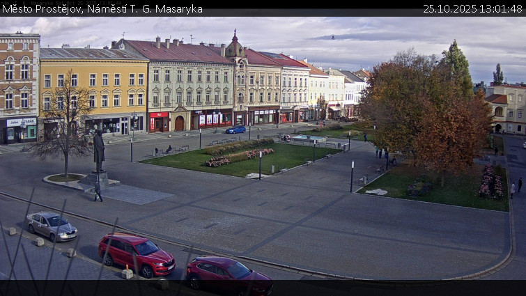 Město Prostějov - Náměstí T. G. Masaryka - 25.10.2025 v 13:01 Město Prostějov - Náměstí T. G. Masaryka - 25.10.2025 v 13:01