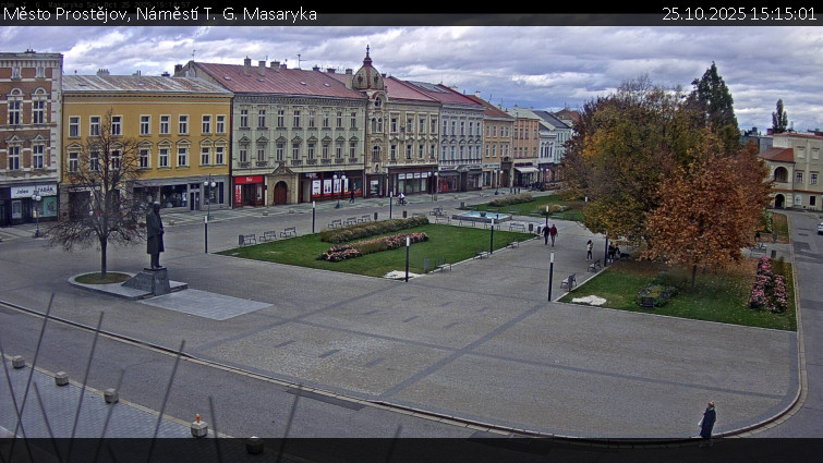 Město Prostějov - Náměstí T. G. Masaryka - 25.10.2025 v 15:15 Město Prostějov - Náměstí T. G. Masaryka - 25.10.2025 v 15:15