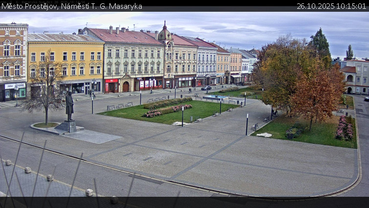 Město Prostějov - Náměstí T. G. Masaryka - 26.10.2025 v 10:15 Město Prostějov - Náměstí T. G. Masaryka - 26.10.2025 v 10:15