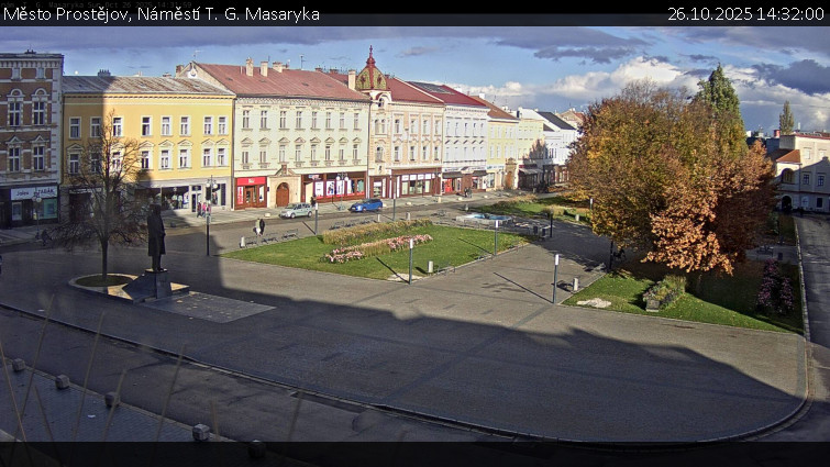 Město Prostějov - Náměstí T. G. Masaryka - 26.10.2025 v 14:32 Město Prostějov - Náměstí T. G. Masaryka - 26.10.2025 v 14:32