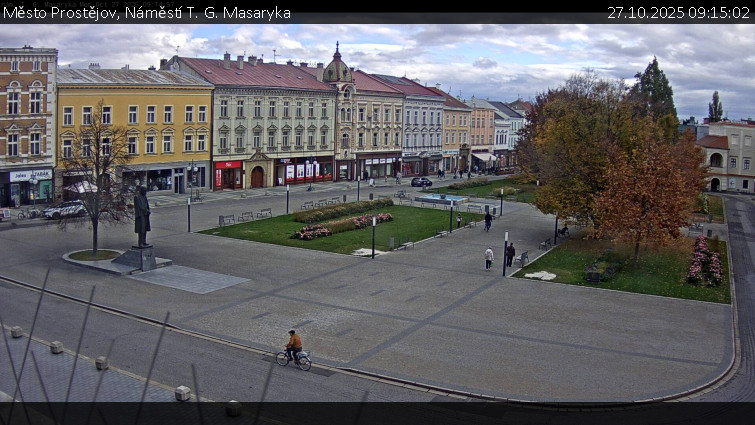 Město Prostějov - Náměstí T. G. Masaryka - 27.10.2025 v 09:15 Město Prostějov - Náměstí T. G. Masaryka - 27.10.2025 v 09:15