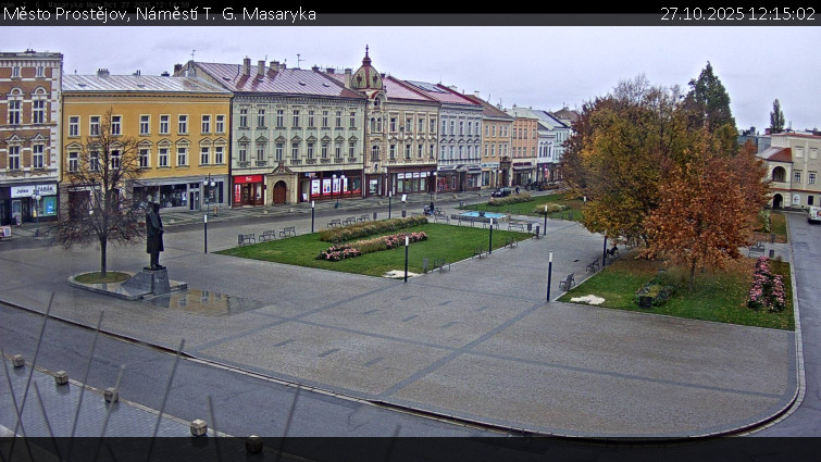 Město Prostějov - Náměstí T. G. Masaryka - 27.10.2025 v 12:15 Město Prostějov - Náměstí T. G. Masaryka - 27.10.2025 v 12:15