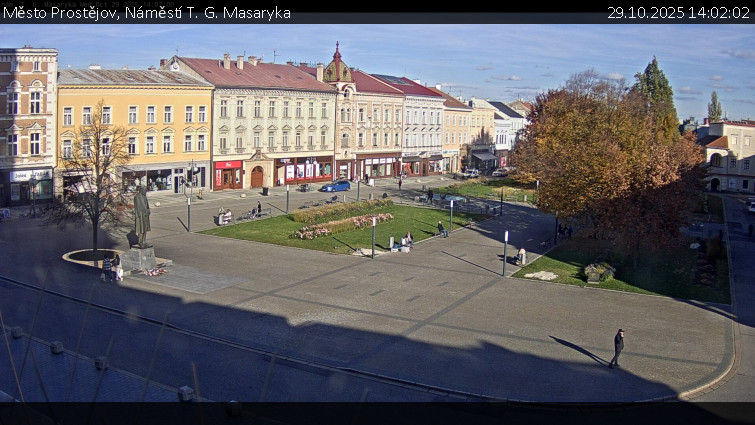 Město Prostějov - Náměstí T. G. Masaryka - 29.10.2025 v 14:02 Město Prostějov - Náměstí T. G. Masaryka - 29.10.2025 v 14:02