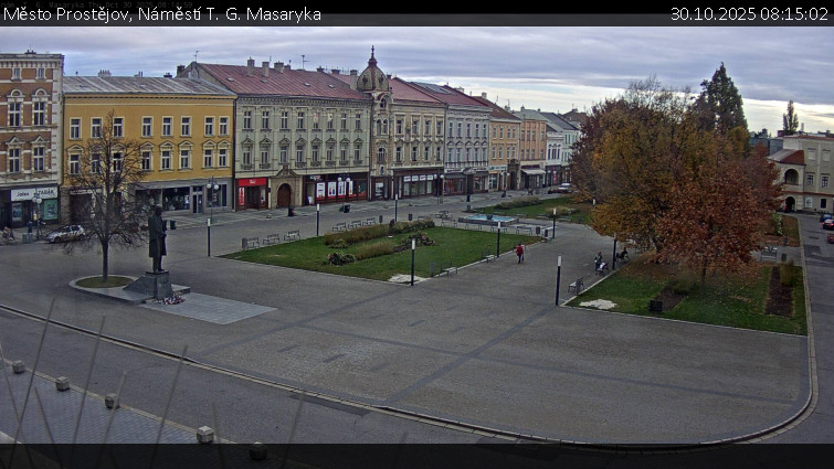 Město Prostějov - Náměstí T. G. Masaryka - 30.10.2025 v 08:15 Město Prostějov - Náměstí T. G. Masaryka - 30.10.2025 v 08:15