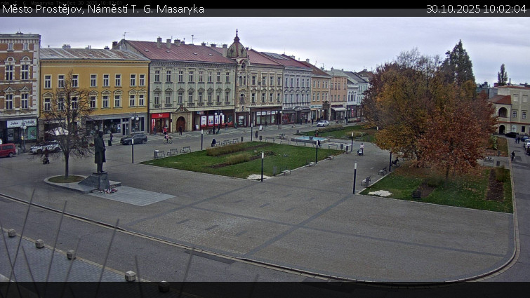 Město Prostějov - Náměstí T. G. Masaryka - 30.10.2025 v 10:02 Město Prostějov - Náměstí T. G. Masaryka - 30.10.2025 v 10:02