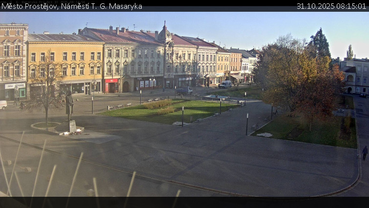 Město Prostějov - Náměstí T. G. Masaryka - 31.10.2025 v 08:15 Město Prostějov - Náměstí T. G. Masaryka - 31.10.2025 v 08:15