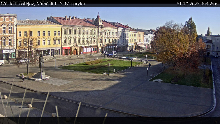 Město Prostějov - Náměstí T. G. Masaryka - 31.10.2025 v 09:02 Město Prostějov - Náměstí T. G. Masaryka - 31.10.2025 v 09:02
