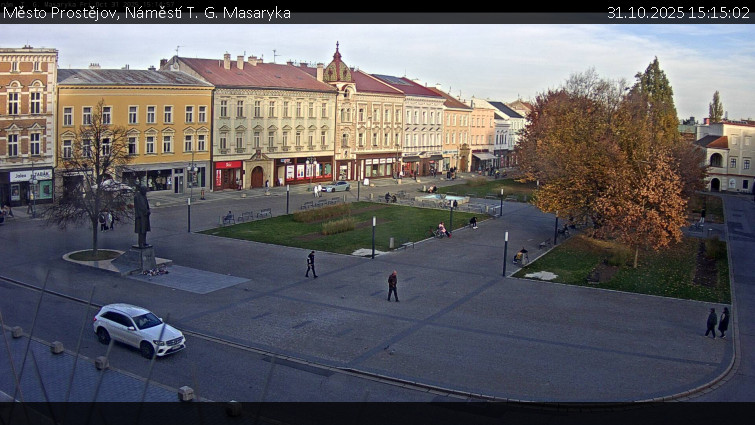 Město Prostějov - Náměstí T. G. Masaryka - 31.10.2025 v 15:15 Město Prostějov - Náměstí T. G. Masaryka - 31.10.2025 v 15:15