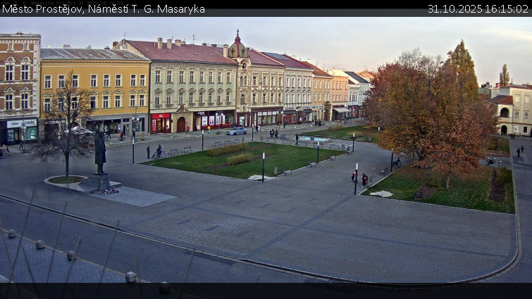 Město Prostějov - Náměstí T. G. Masaryka - 31.10.2025 v 16:15 Město Prostějov - Náměstí T. G. Masaryka - 31.10.2025 v 16:15
