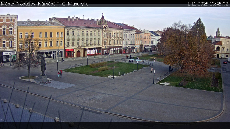 Město Prostějov - Náměstí T. G. Masaryka - 1.11.2025 v 13:45 Město Prostějov - Náměstí T. G. Masaryka - 1.11.2025 v 13:45