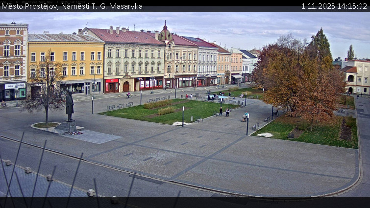 Město Prostějov - Náměstí T. G. Masaryka - 1.11.2025 v 14:15 Město Prostějov - Náměstí T. G. Masaryka - 1.11.2025 v 14:15