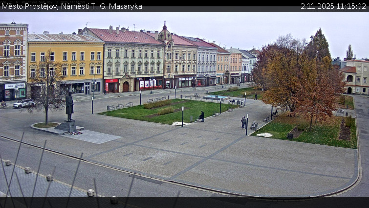 Město Prostějov - Náměstí T. G. Masaryka - 2.11.2025 v 11:15 Město Prostějov - Náměstí T. G. Masaryka - 2.11.2025 v 11:15