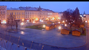 Město Prostějov - Náměstí T. G. Masaryka - 14.11.2025 v 06:45 Město Prostějov - Náměstí T. G. Masaryka - 14.11.2025 v 06:45