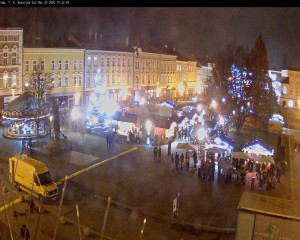 Město Prostějov - Náměstí T. G. Masaryka - 20.12.2025 v 19:32 Město Prostějov - Náměstí T. G. Masaryka - 20.12.2025 v 19:32