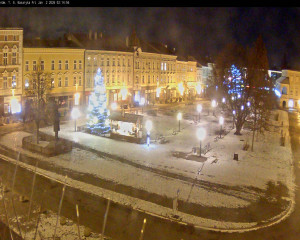 Město Prostějov - Náměstí T. G. Masaryka - 2.1.2026 v 02:15 Město Prostějov - Náměstí T. G. Masaryka - 2.1.2026 v 02:15