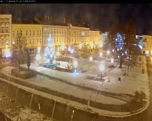 Město Prostějov - Náměstí T. G. Masaryka - 2.1.2026 v 02:45 Město Prostějov - Náměstí T. G. Masaryka - 2.1.2026 v 02:45