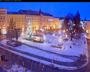 Město Prostějov - Náměstí T. G. Masaryka - 2.1.2026 v 07:15 Město Prostějov - Náměstí T. G. Masaryka - 2.1.2026 v 07:15