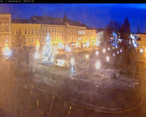 Město Prostějov - Náměstí T. G. Masaryka - 7.1.2026 v 07:02 Město Prostějov - Náměstí T. G. Masaryka - 7.1.2026 v 07:02