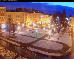 Město Prostějov - Náměstí T. G. Masaryka - 18.2.2026 v 06:15 Město Prostějov - Náměstí T. G. Masaryka - 18.2.2026 v 06:15