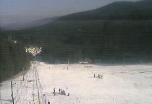 Skiareál Mezivodí - Celkový pohled - 1.3.2023 v 14:00