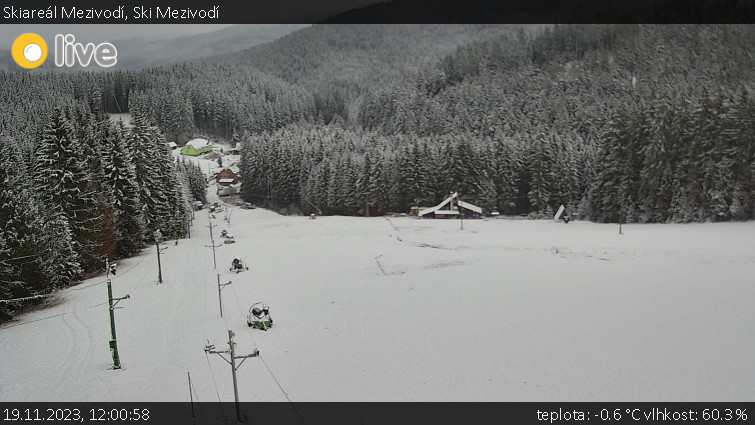 Skiareál Mezivodí - Ski Mezivodí - 19.11.2023 v 12:00 Skiareál Mezivodí - Ski Mezivodí - 19.11.2023 v 12:00
