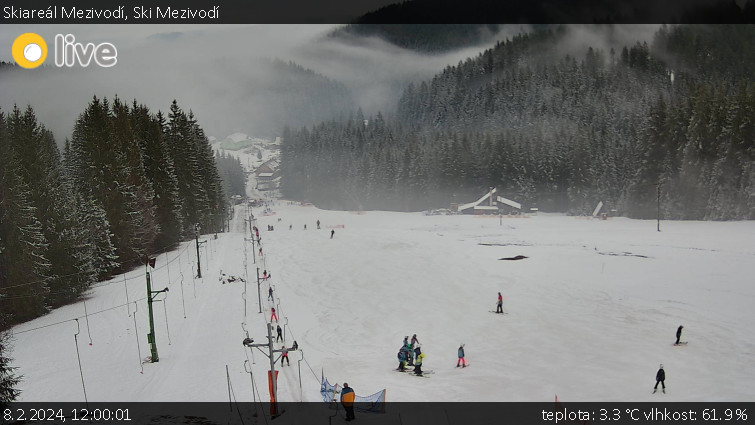 Skiareál Mezivodí - Ski Mezivodí  - 8.2.2024 v 12:00 Skiareál Mezivodí - Ski Mezivodí  - 8.2.2024 v 12:00