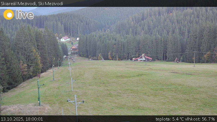 Skiareál Mezivodí - Ski Mezivodí - 13.10.2025 v 18:00 Skiareál Mezivodí - Ski Mezivodí - 13.10.2025 v 18:00