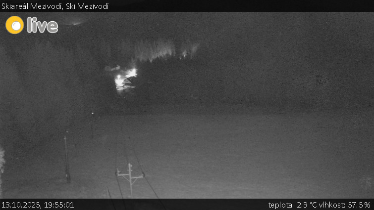 Skiareál Mezivodí - Ski Mezivodí - 13.10.2025 v 19:55 Skiareál Mezivodí - Ski Mezivodí - 13.10.2025 v 19:55
