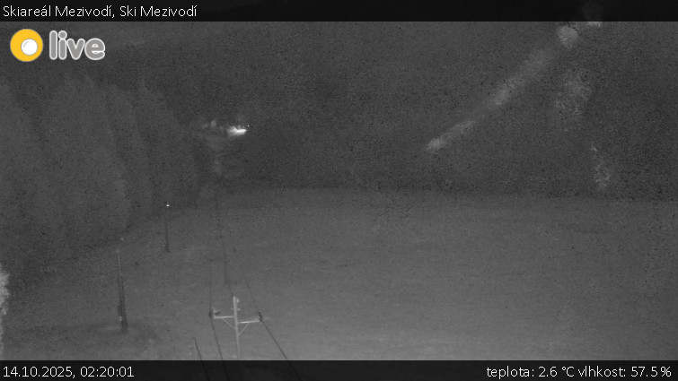 Skiareál Mezivodí - Ski Mezivodí - 14.10.2025 v 02:20 Skiareál Mezivodí - Ski Mezivodí - 14.10.2025 v 02:20