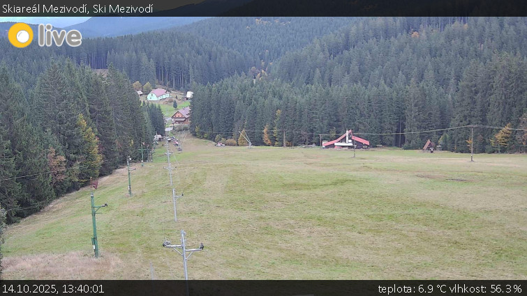 Skiareál Mezivodí - Ski Mezivodí - 14.10.2025 v 13:40 Skiareál Mezivodí - Ski Mezivodí - 14.10.2025 v 13:40