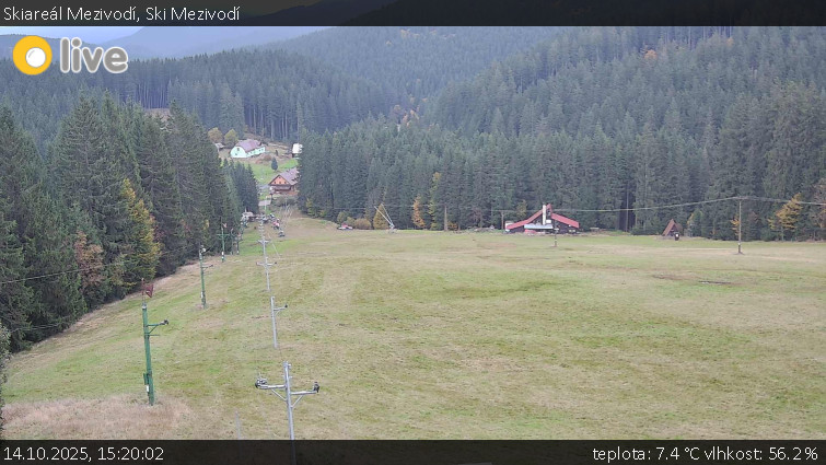 Skiareál Mezivodí - Ski Mezivodí - 14.10.2025 v 15:20 Skiareál Mezivodí - Ski Mezivodí - 14.10.2025 v 15:20