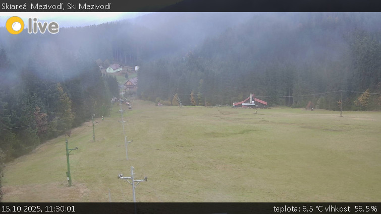 Skiareál Mezivodí - Ski Mezivodí - 15.10.2025 v 11:30 Skiareál Mezivodí - Ski Mezivodí - 15.10.2025 v 11:30