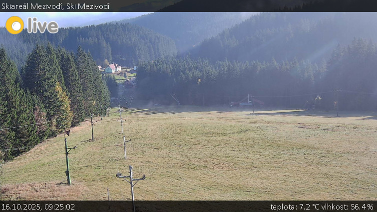 Skiareál Mezivodí - Ski Mezivodí - 16.10.2025 v 09:25 Skiareál Mezivodí - Ski Mezivodí - 16.10.2025 v 09:25