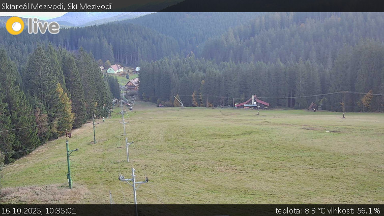 Skiareál Mezivodí - Ski Mezivodí - 16.10.2025 v 10:35 Skiareál Mezivodí - Ski Mezivodí - 16.10.2025 v 10:35