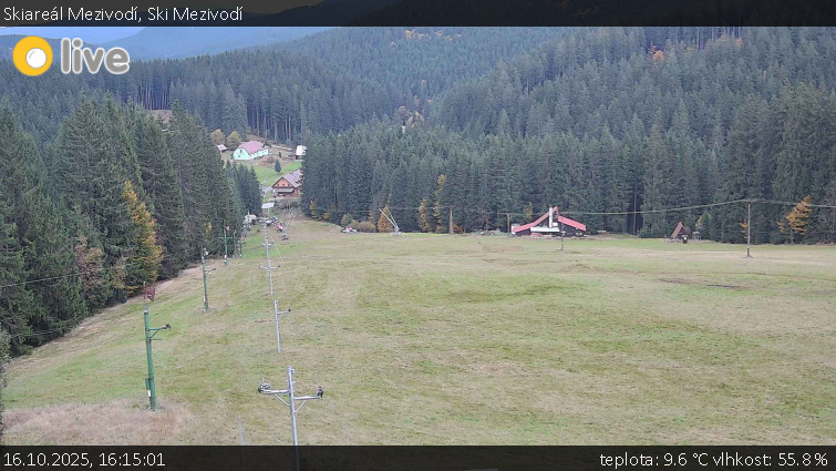 Skiareál Mezivodí - Ski Mezivodí - 16.10.2025 v 16:15 Skiareál Mezivodí - Ski Mezivodí - 16.10.2025 v 16:15