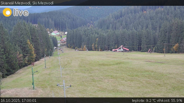 Skiareál Mezivodí - Ski Mezivodí - 16.10.2025 v 17:00 Skiareál Mezivodí - Ski Mezivodí - 16.10.2025 v 17:00
