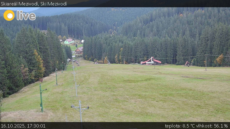 Skiareál Mezivodí - Ski Mezivodí - 16.10.2025 v 17:30 Skiareál Mezivodí - Ski Mezivodí - 16.10.2025 v 17:30