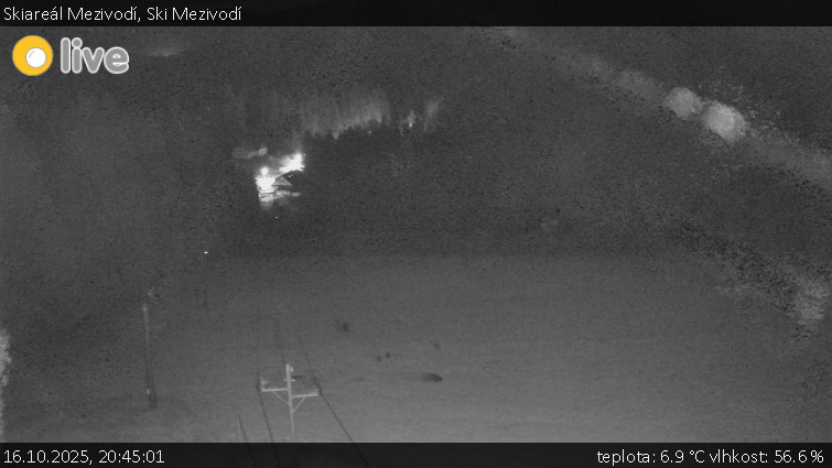 Skiareál Mezivodí - Ski Mezivodí - 16.10.2025 v 20:45 Skiareál Mezivodí - Ski Mezivodí - 16.10.2025 v 20:45