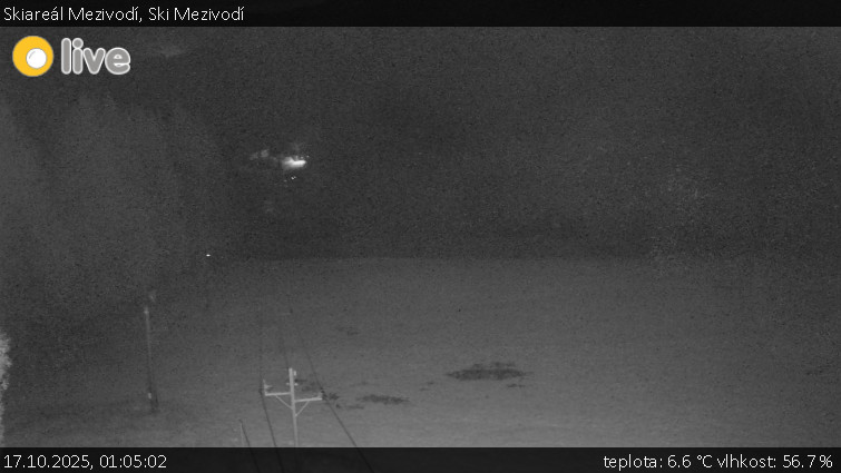Skiareál Mezivodí - Ski Mezivodí - 17.10.2025 v 01:05 Skiareál Mezivodí - Ski Mezivodí - 17.10.2025 v 01:05
