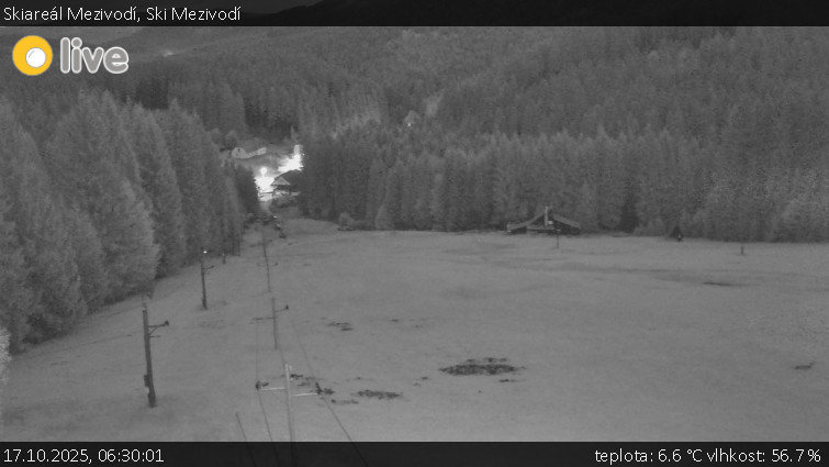 Skiareál Mezivodí - Ski Mezivodí - 17.10.2025 v 06:30 Skiareál Mezivodí - Ski Mezivodí - 17.10.2025 v 06:30