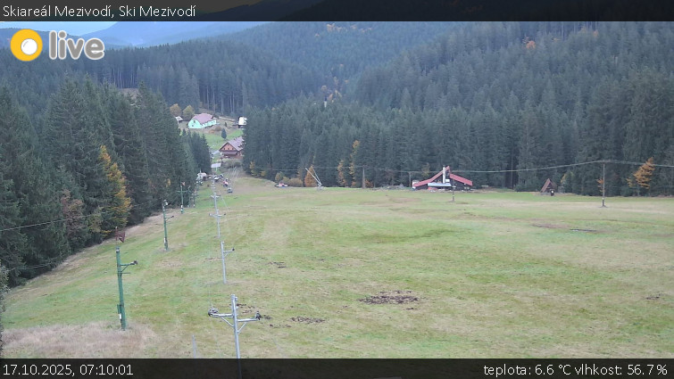 Skiareál Mezivodí - Ski Mezivodí - 17.10.2025 v 07:10 Skiareál Mezivodí - Ski Mezivodí - 17.10.2025 v 07:10