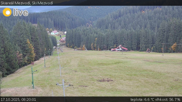 Skiareál Mezivodí - Ski Mezivodí - 17.10.2025 v 08:20 Skiareál Mezivodí - Ski Mezivodí - 17.10.2025 v 08:20