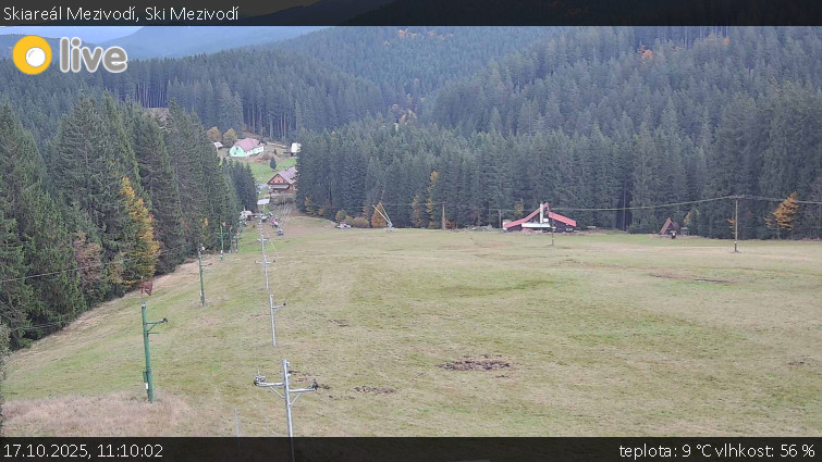 Skiareál Mezivodí - Ski Mezivodí - 17.10.2025 v 11:10 Skiareál Mezivodí - Ski Mezivodí - 17.10.2025 v 11:10